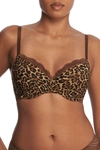Natori Breakout Full Fit Contour Underwire Bra In Jaguar Print