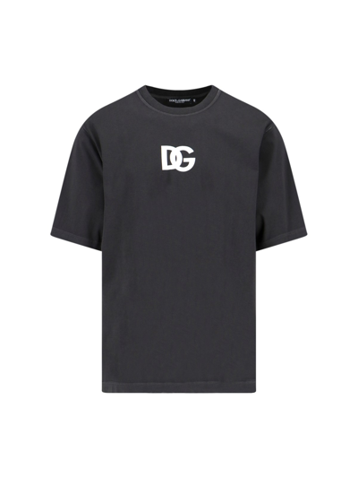 Dolce & Gabbana T-shirt In Black