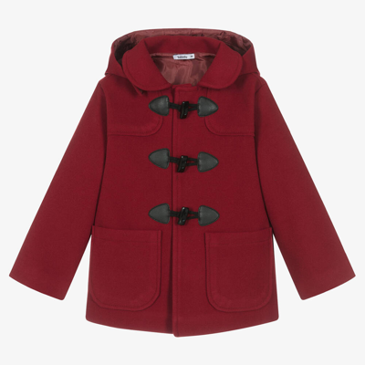 Babidu Kids' Boys Red Duffle Coat