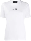 Dsquared2 White Cotton Icon T-shirt In White