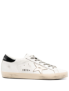 GOLDEN GOOSE SUPER-STAR LEATHER SNEAKERS - WOMEN'S - CALF LEATHER/FABRIC/RUBBER