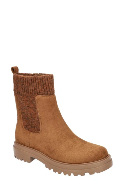 Bella Vita Gable Chelsea Boot In Cognac Suede