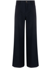 Rodebjer Petiso Flared Pants In Blue
