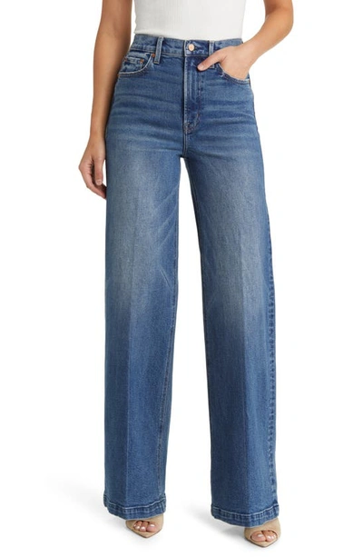 Pistola Lana High Waist Wide Leg Jeans In Cider