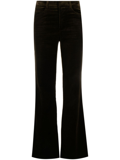 ZADIG & VOLTAIRE PISTOL FLARED VELVET TROUSERS