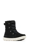 Sorel Explorer Next Joan Waterproof Boot In Black,fawn