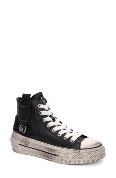 Ash Rage High-top Sneaker In Black