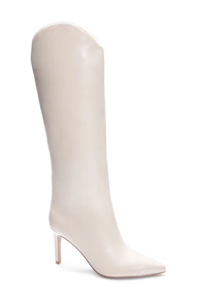 Chinese Laundry Fiora Knee High Boot In White