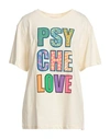 Sandro Woman T-shirt Ivory Size 3 Cotton In White