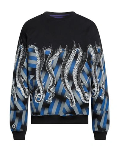 Octopus Man Sweatshirt Black Size 3xl Cotton