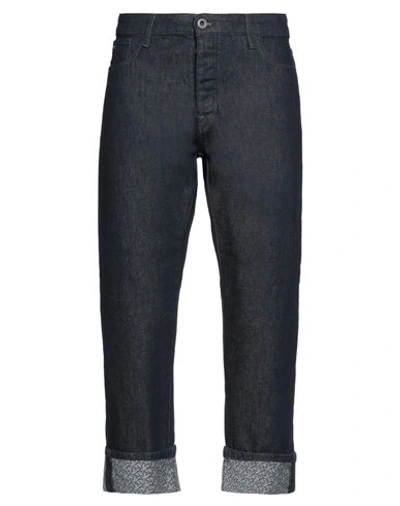 Emporio Armani Man Jeans Blue Size 31 Cotton, Elastane