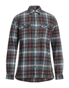 Patagonia Man Shirt Slate Blue Size M Organic Cotton