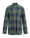 Patagonia Man Shirt Pastel Blue Size Xl Organic Cotton