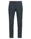 Pt Torino Man Pants Navy Size 40 Cotton, Lyocell, Elastane In Navy Blue