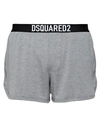 Dsquared2 Man Boxer Grey Size Xl Viscose, Elastane