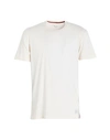 Paul Smith Man T-shirt Ivory Size Xl Cotton In White