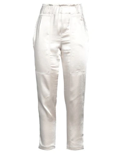 Alice Miller Woman Pants Ivory Size 4 Polyester, Elastane In White