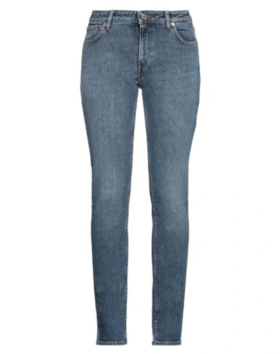 Trussardi Woman Jeans Blue Size 29 Cotton, Elastane