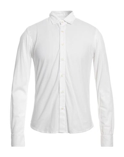 Rossopuro Man Shirt White Size 15 ¾ Cotton