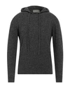 Original Vintage Style Man Sweater Lead Size Xl Wool, Polyamide, Elastane In Grey