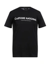 Costume National Man T-shirt Black Size Xl Cotton