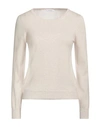Malo Woman Sweater Ivory Size 6 Cashmere In White