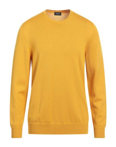 Drumohr Wool Sweater In Yellow