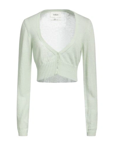 Ba&sh Ba & Sh Woman Wrap Cardigans Light Green Size 3 Polyamide, Cotton, Mohair Wool, Wool