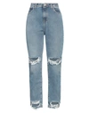 Fly Girl Woman Denim Pants Blue Size 30 Cotton In Blue