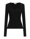 Maria Vittoria Paolillo Mvp Woman Sweater Black Size 8 Viscose, Polyester