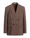 Valentino Garavani Man Suit Jacket Sand Size 42 Virgin Wool In Beige