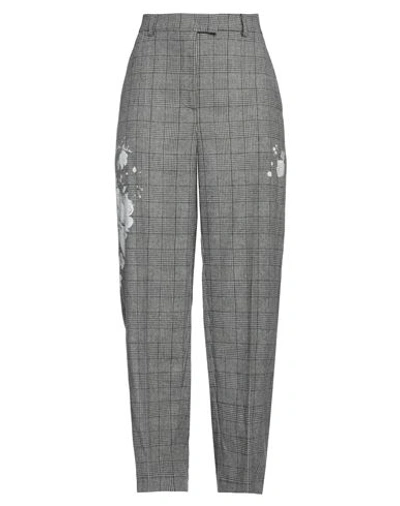 Boutique Moschino Woman Pants Black Size 4 Polyester, Viscose, Wool, Elastane