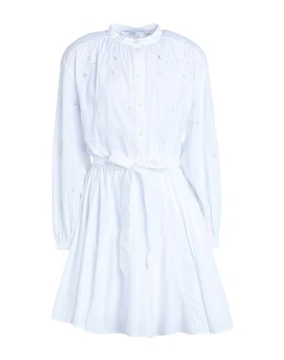 Other Stories &  Woman Mini Dress White Size 12 Organic Cotton