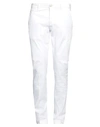 Jacob Cohёn Man Pants Ivory Size 34 Cotton, Elastane In White