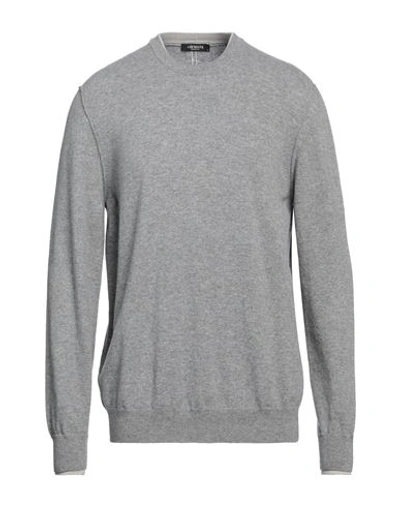 +39 Masq Man Sweater Grey Size 44 Merino Wool