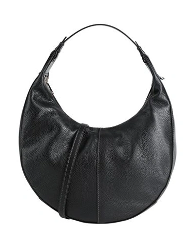 Furla Primavera S Shoulder Bag Woman Handbag Black Size - Calfskin In Black