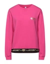 Moschino Woman Sleepwear Fuchsia Size S Cotton, Elastane In Pink