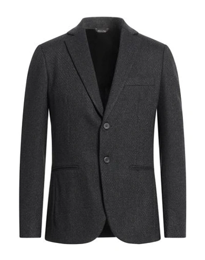 Yoon Man Blazer Steel Grey Size 38 Virgin Wool, Viscose, Polyamide