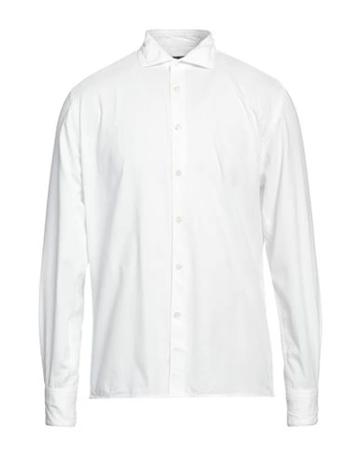 Deperlu Man Shirt White Size Xxl Cotton In 01