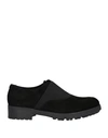 Bruglia Woman Loafers Black Size 11 Soft Leather In Black