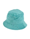 Isabel Marant Woman Hat Turquoise Size 7 Polyester, Polyamide In Blue