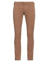 Entre Amis Man Pants Brown Size 31 Cotton, Lycra, Elastane