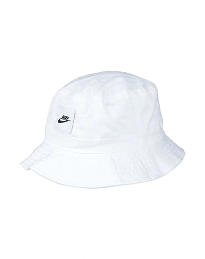 Nike Woman Hat White Size L/xl Cotton