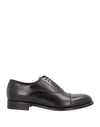Barrett Man Lace-up Shoes Black Size 10.5 Soft Leather