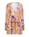 Kontatto Woman Short Dress Light Purple Size M Polyester In Purple