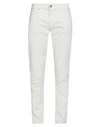 Siviglia Man Pants Light Grey Size 33 Cotton, Elastane
