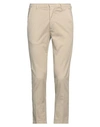 Bro-ship Bro Ship Man Pants Beige Size 30 Cotton, Elastane