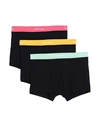 Paul Smith Pack Of Three Briefs With Elastic Waistband In Black
