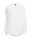 Federica Tosi Woman Shirt Ivory Size 6 Acetate, Silk In White