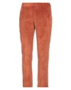 Daniele Alessandrini Homme Man Pants Rust Size 32 Polyester, Polyamide, Elastane In Red